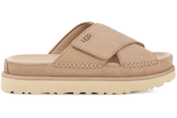 UGG Goldenstar Cross Slide - Driftwood (Women's)